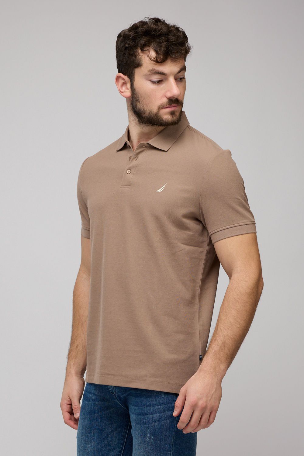 חולצת פולו קצרה לגברים