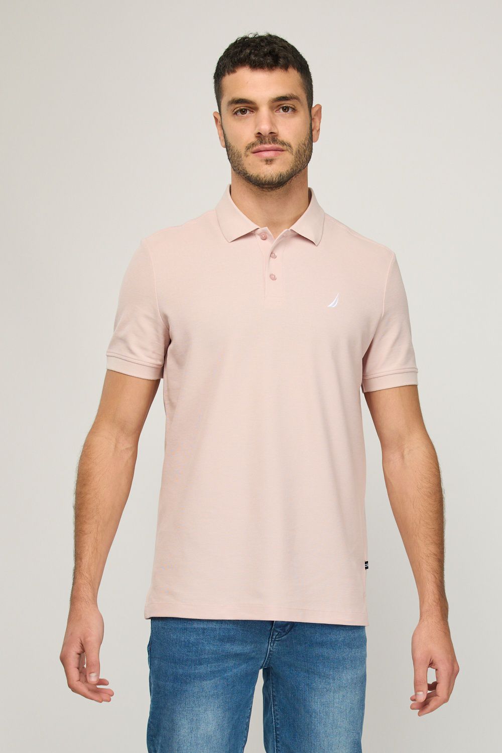 חולצת פולו קצרה לגברים