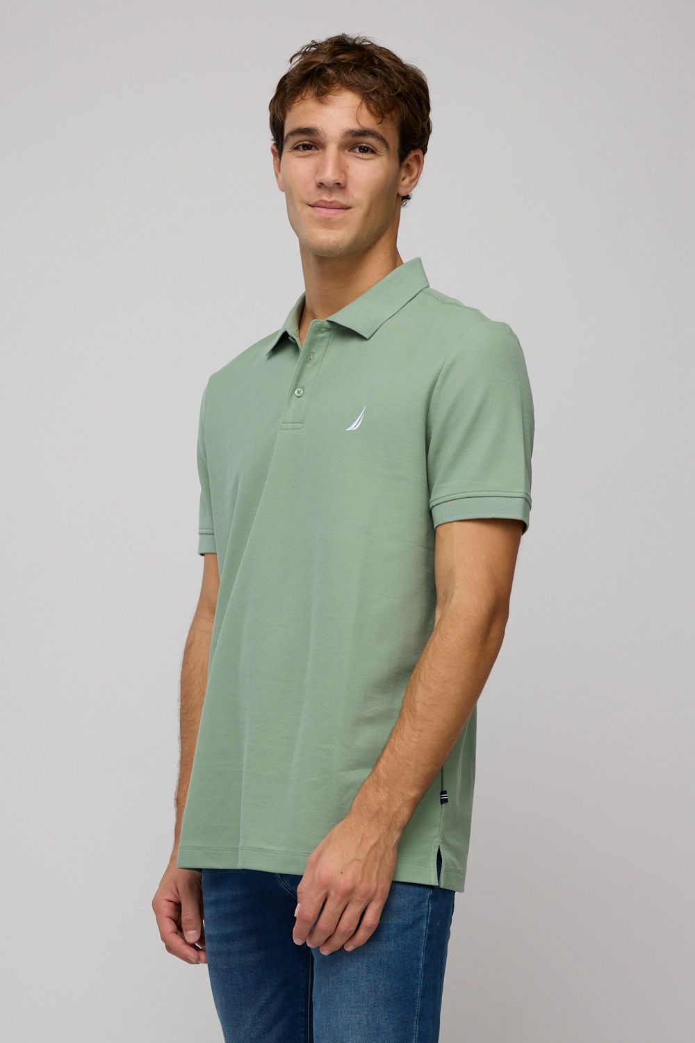 חולצת פולו קצרה לגברים