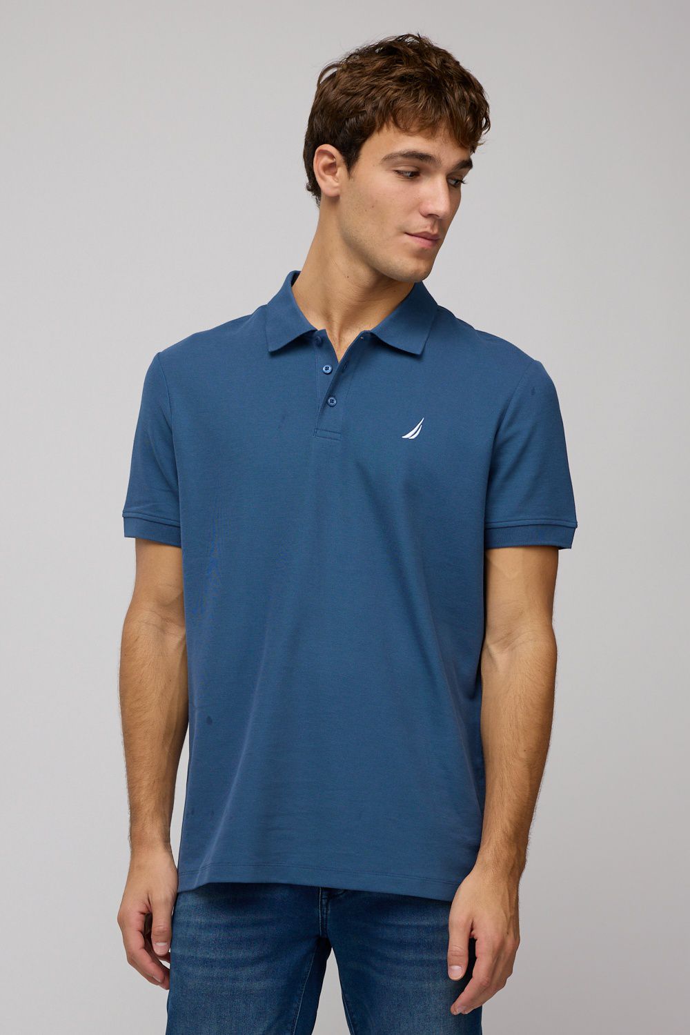 חולצת פולו קצרה לגברים