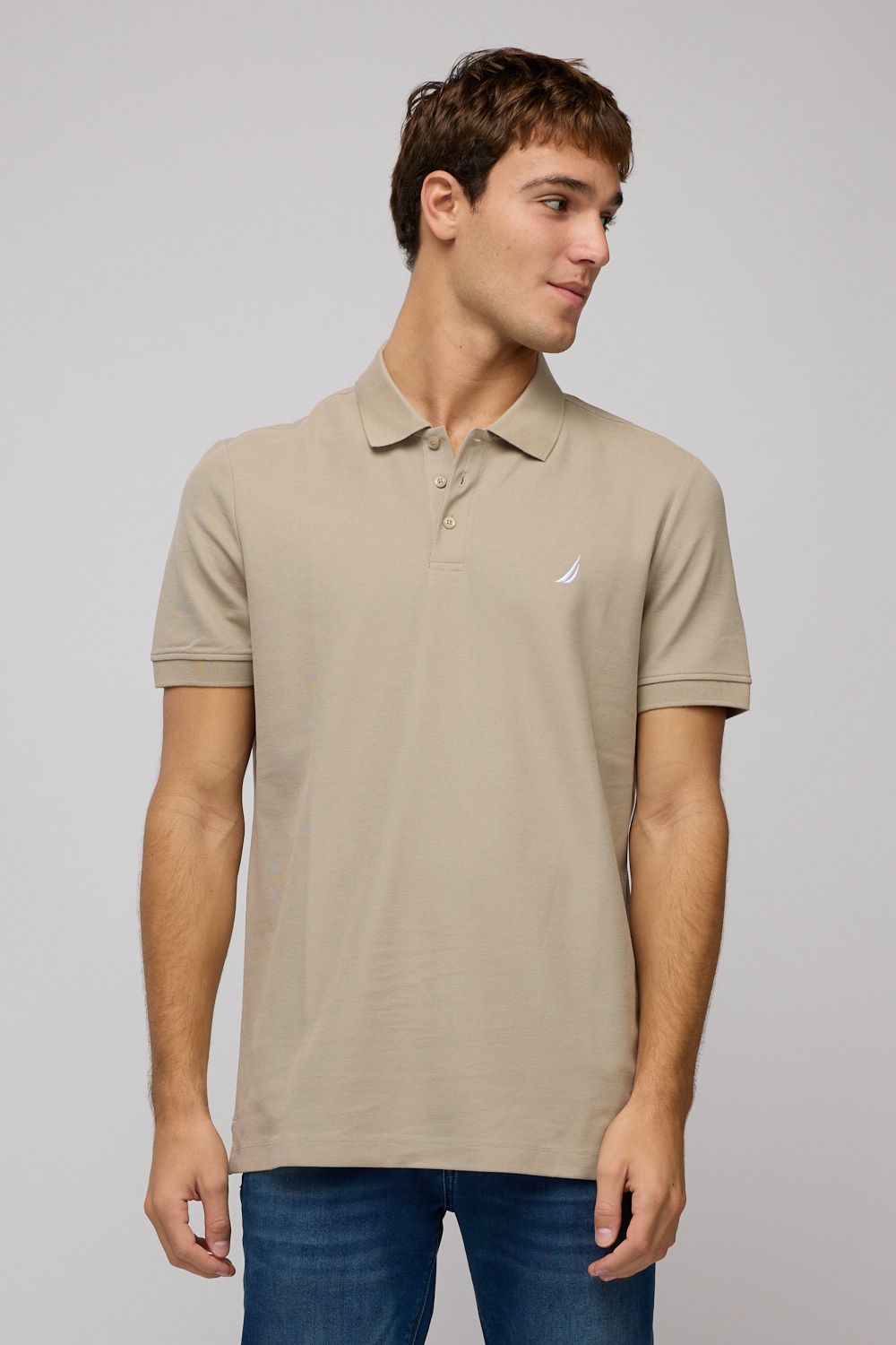 חולצת פולו קצרה לגברים