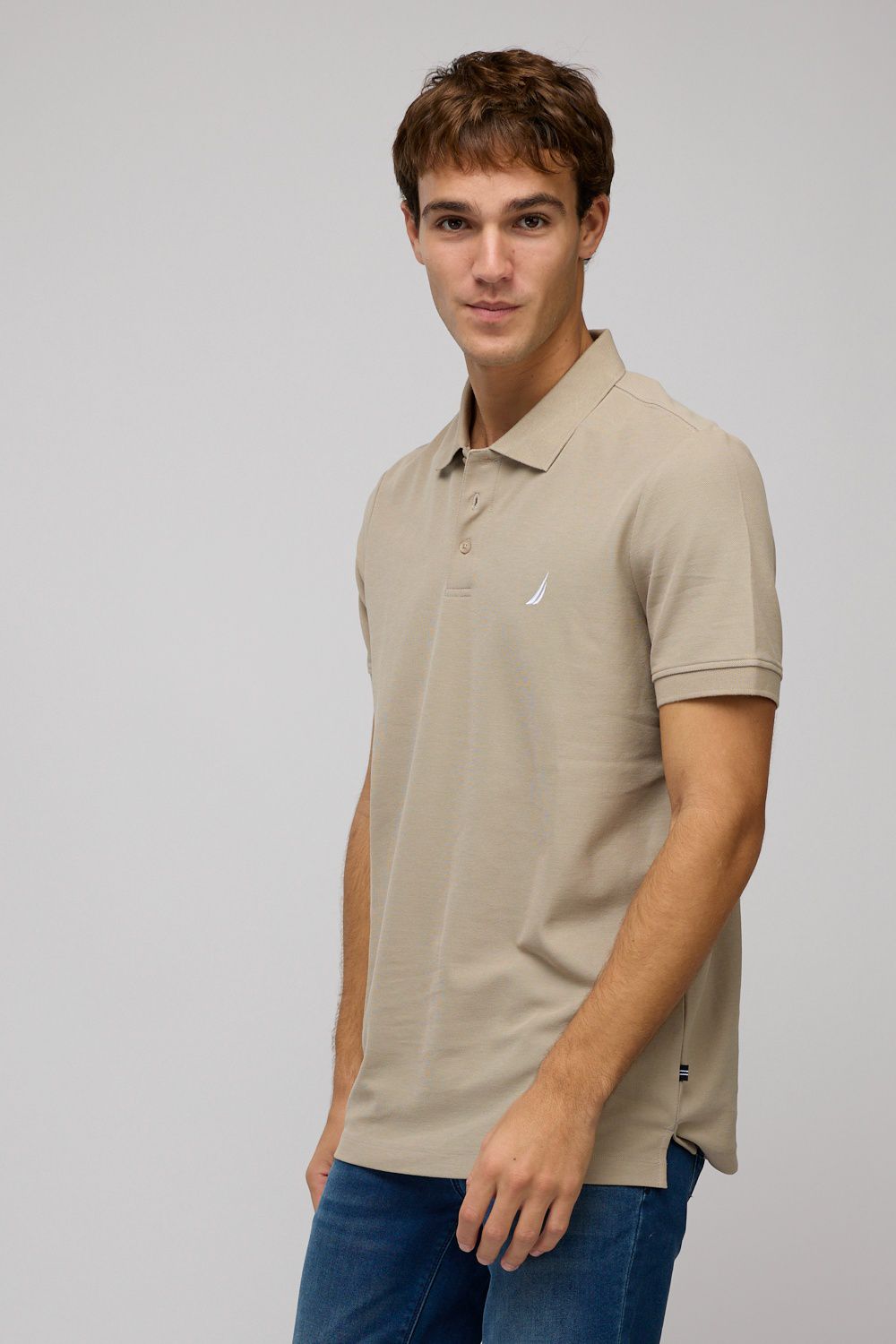 חולצת פולו קצרה לגברים