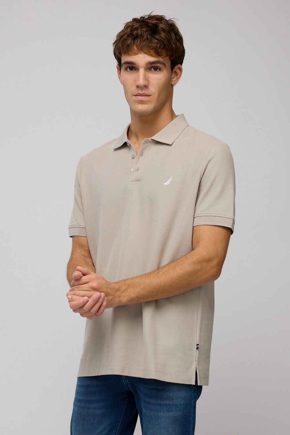 חולצת פולו קצרה לגברים