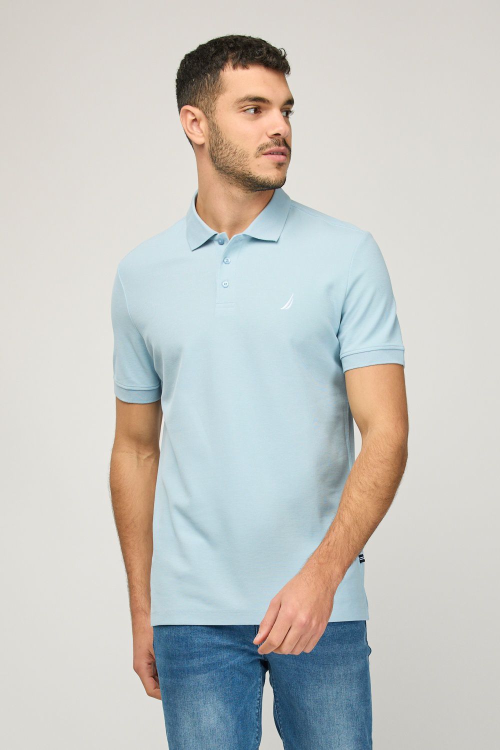 חולצת פולו קצרה לגברים