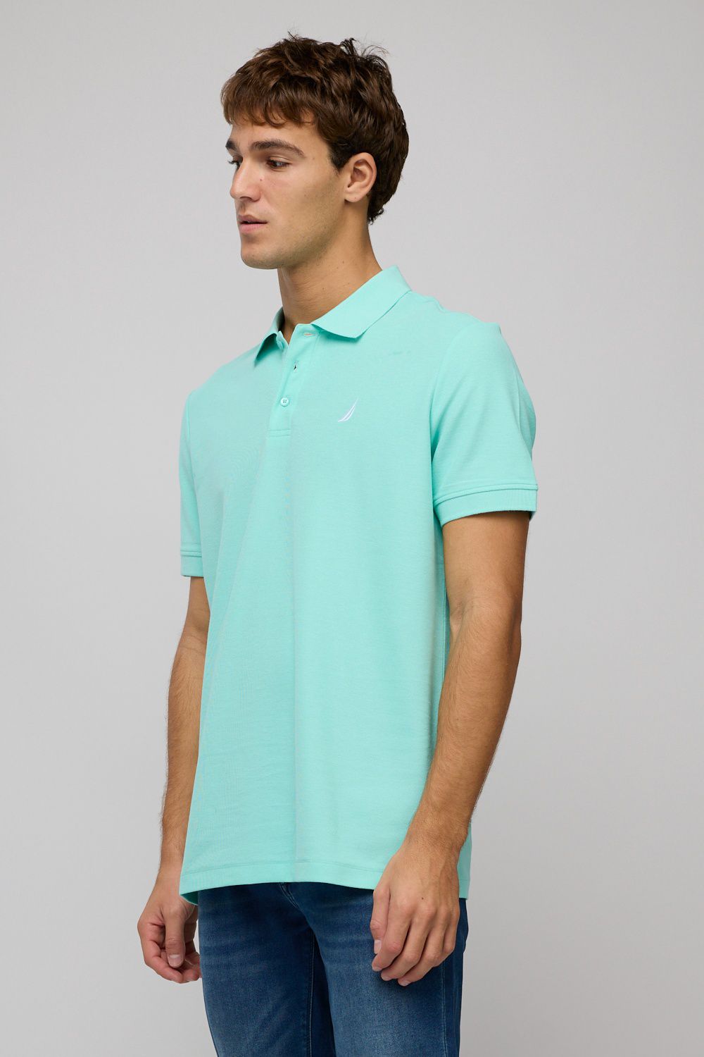 חולצת פולו קצרה לגברים
