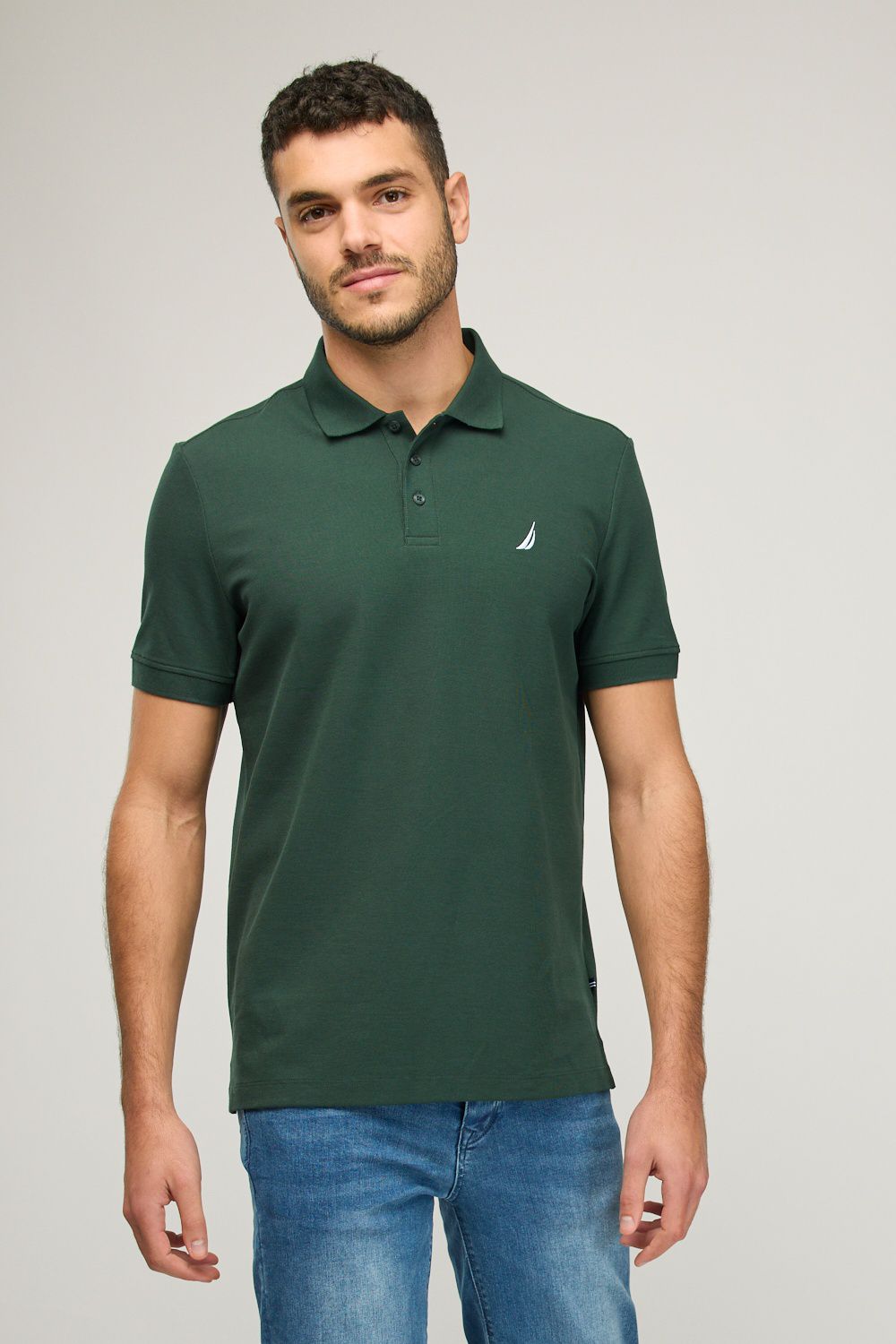 חולצת פולו קצרה לגברים