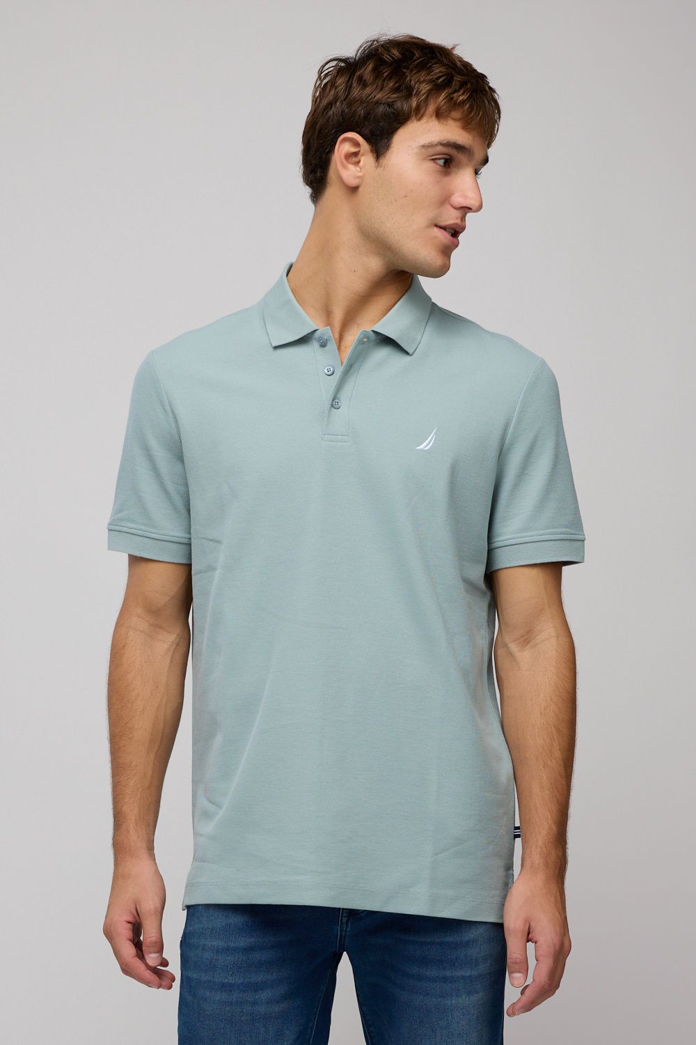 חולצת פולו קצרה לגברים