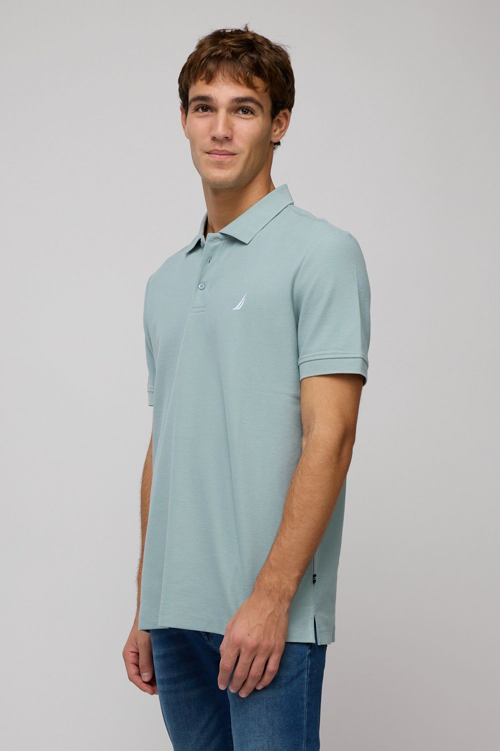 חולצת פולו קצרה לגברים