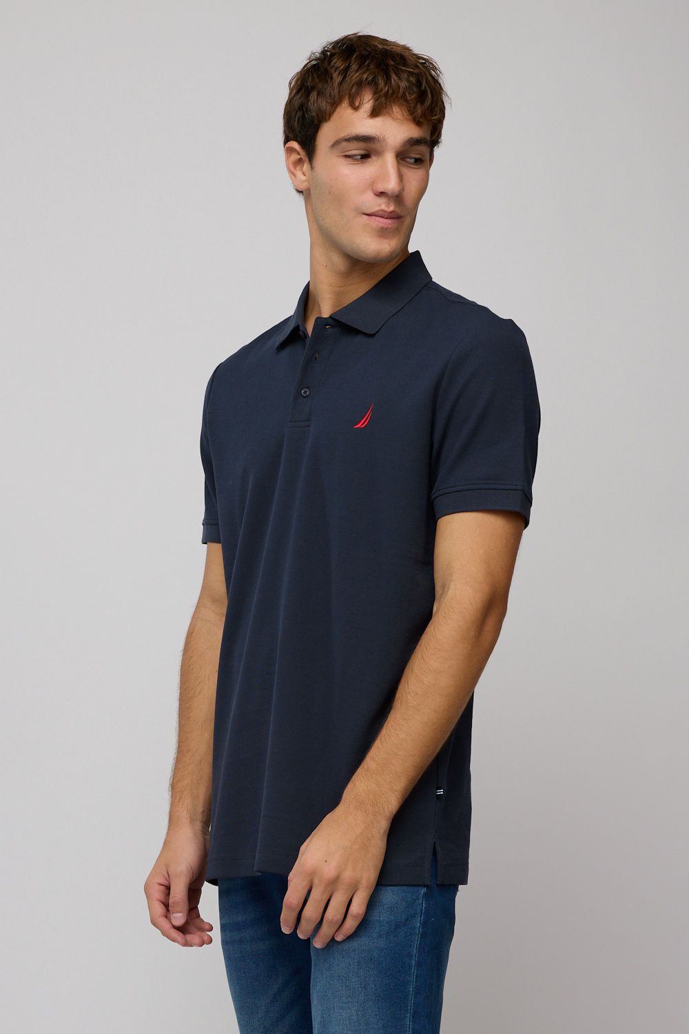 חולצת פולו קצרה לגברים