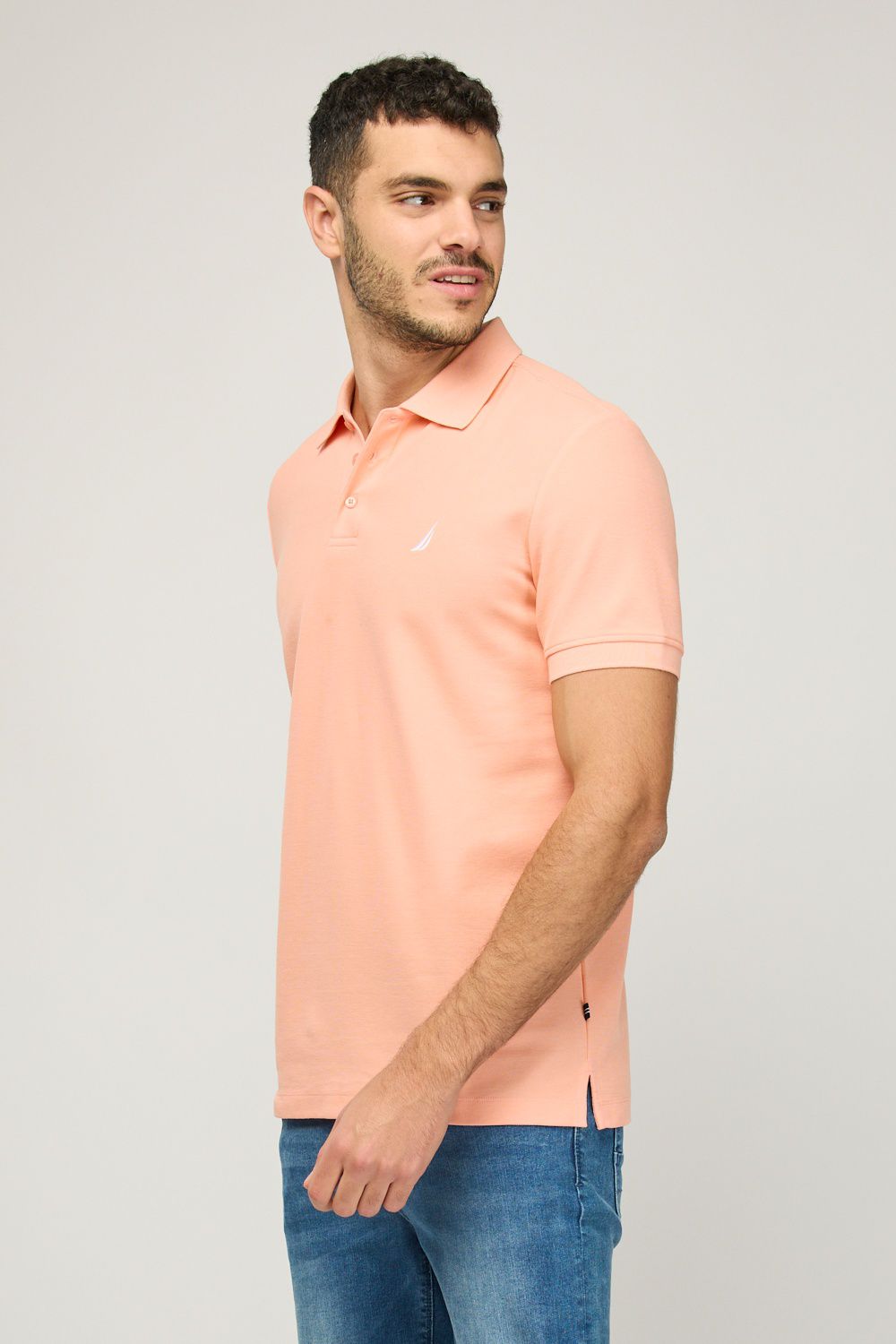 חולצת פולו קצרה לגברים