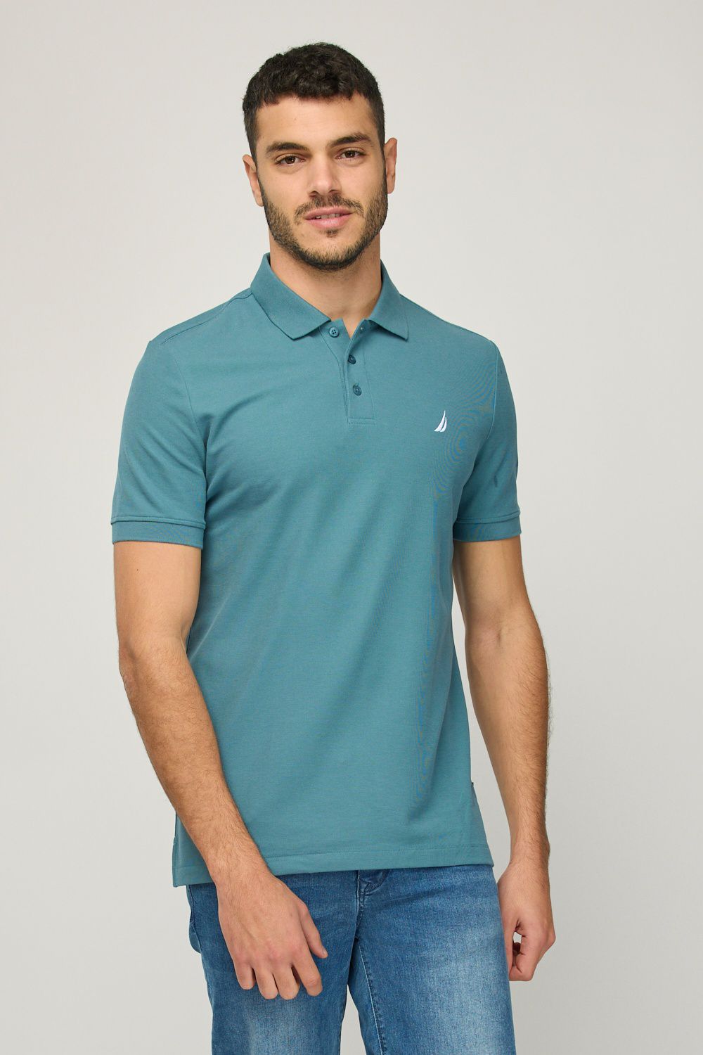 חולצת פולו קצרה לגברים