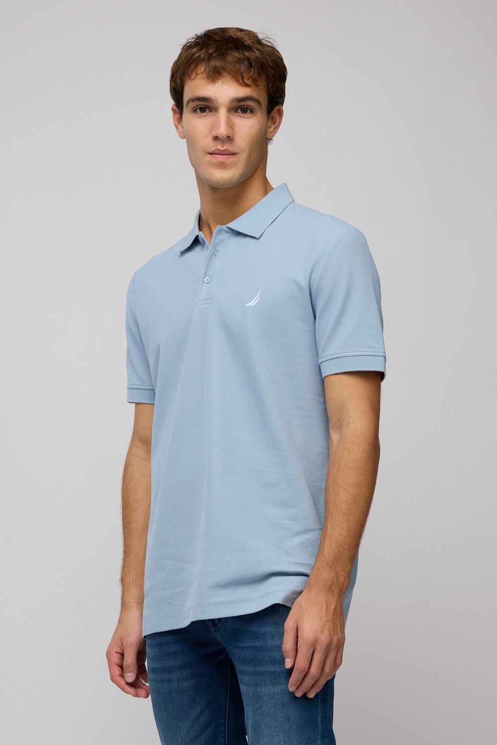 חולצת פולו קצרה לגברים