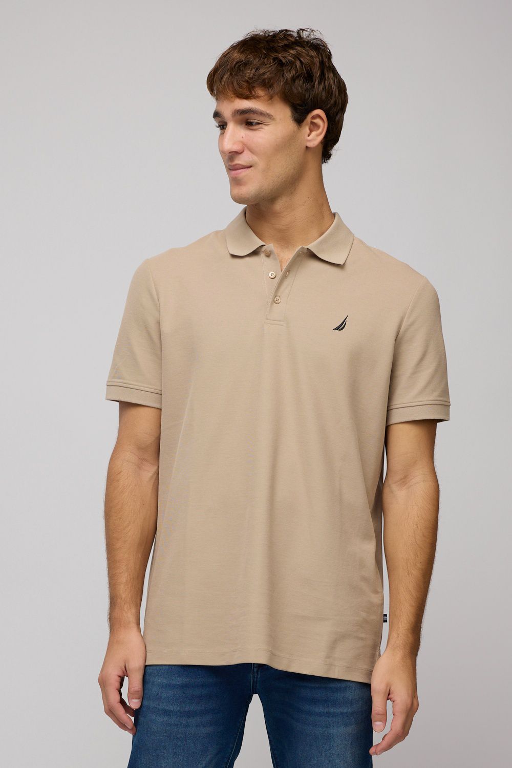 חולצת פולו קצרה לגברים
