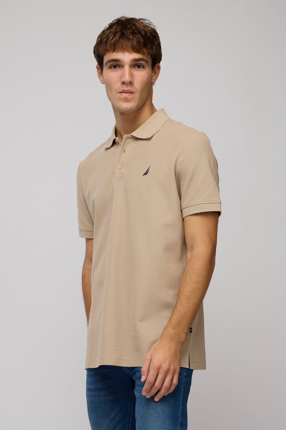 חולצת פולו קצרה לגברים