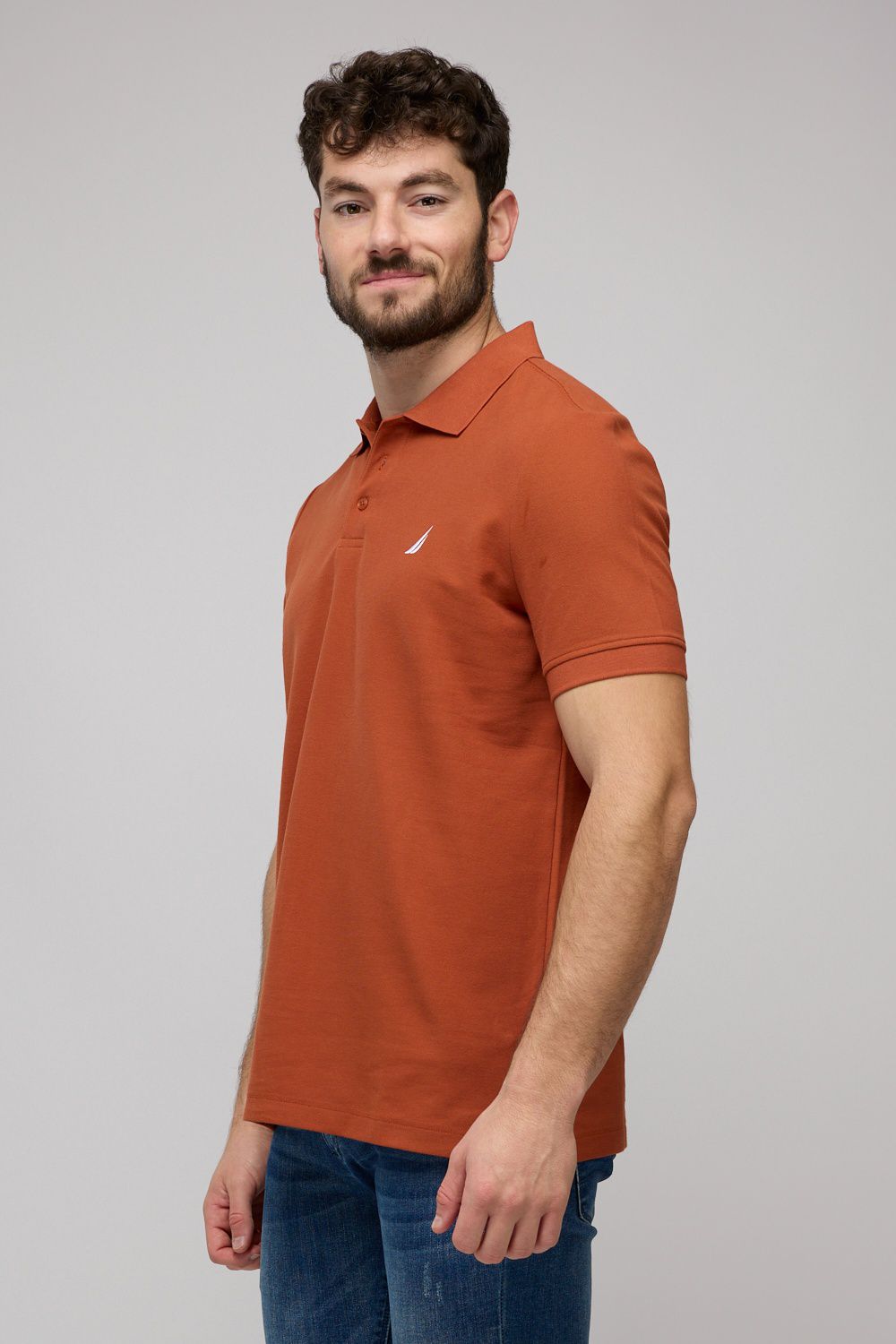 חולצת פולו קצרה לגברים