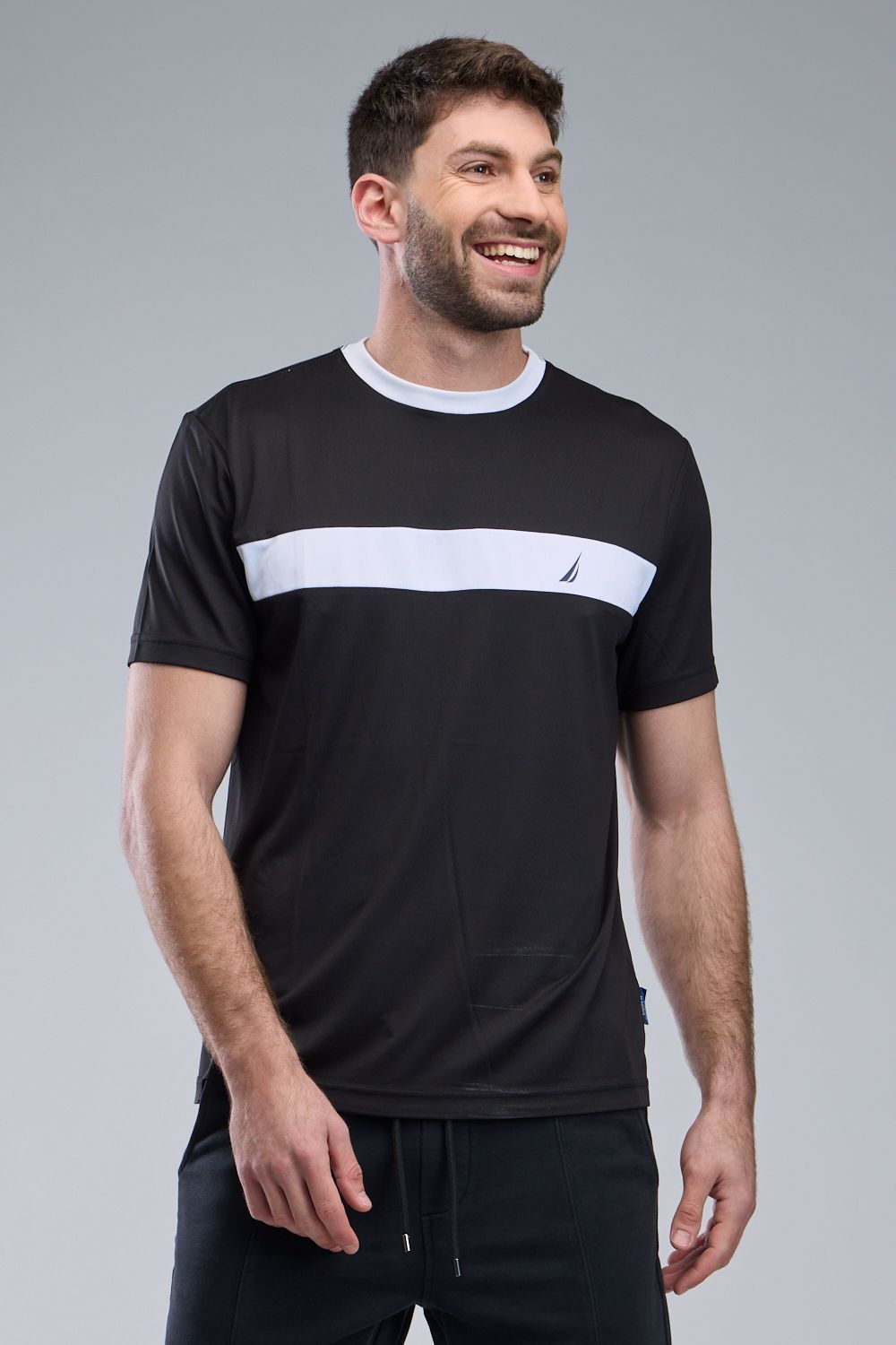 טי שירט בשני צבעים עם לוגו Nautica לגברים