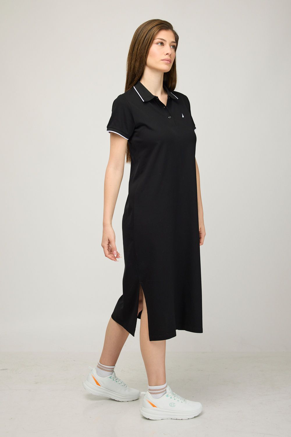 שמלת פולו ארוכה לנשים