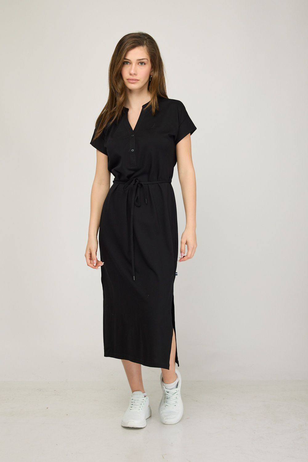 שמלת בד ארוכה לנשים