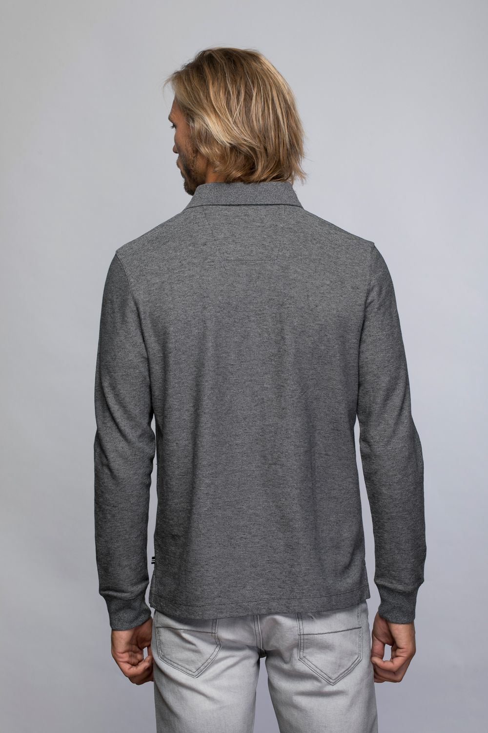 חולצת פולו בגזרת SLIM FIT לגבר