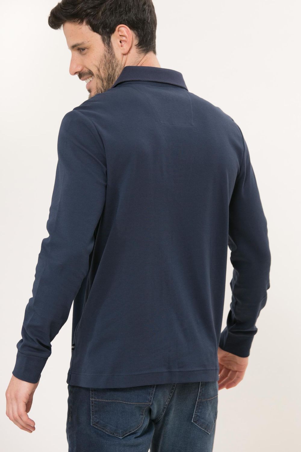 חולצת פולו שרוולים ארוכים SLIM FIT