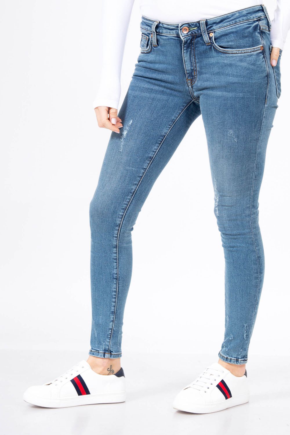 ג’ינס SOFT STRETCH סקיני כחול