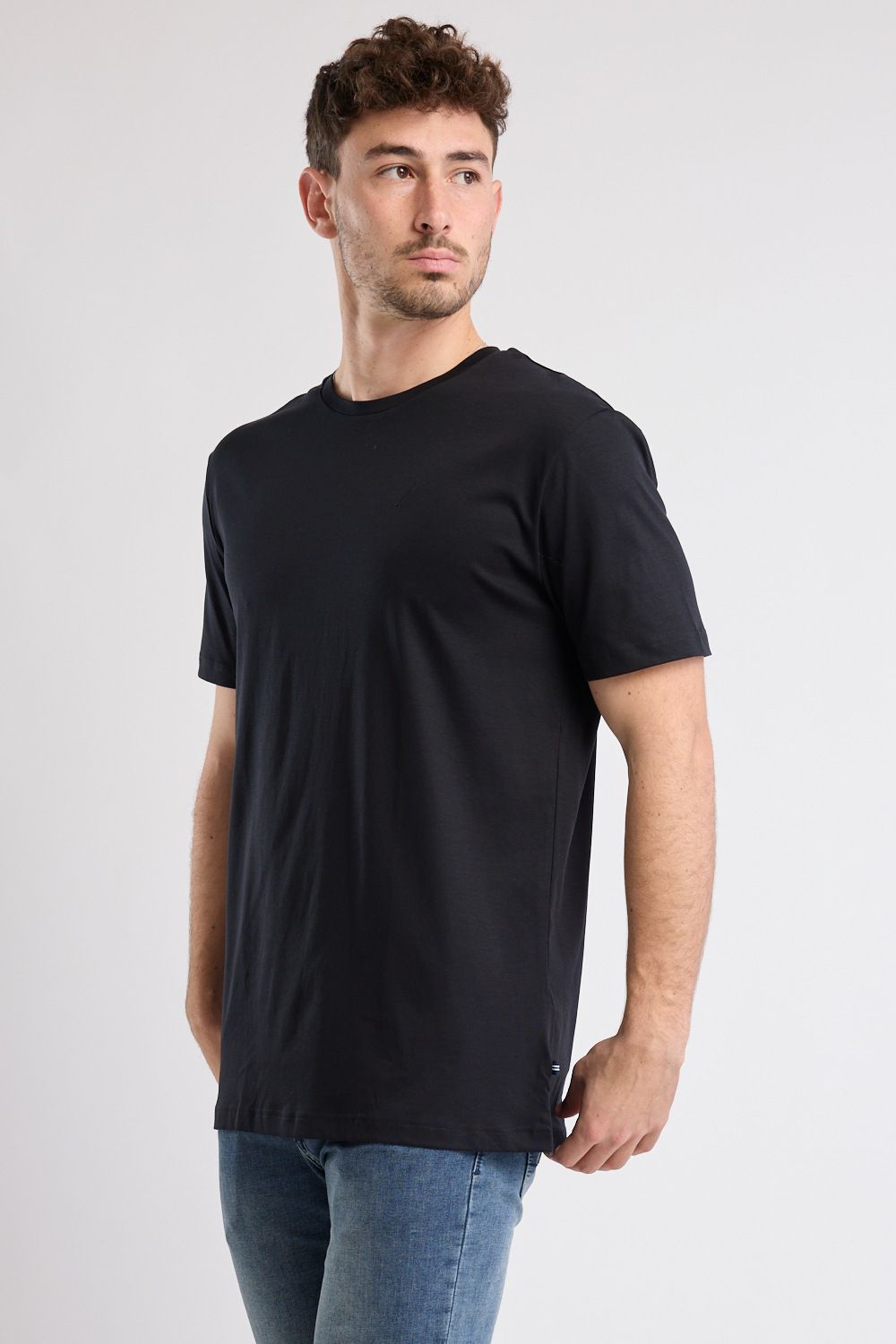 טי שירט קצרה עם לוגו Nautica לגברים