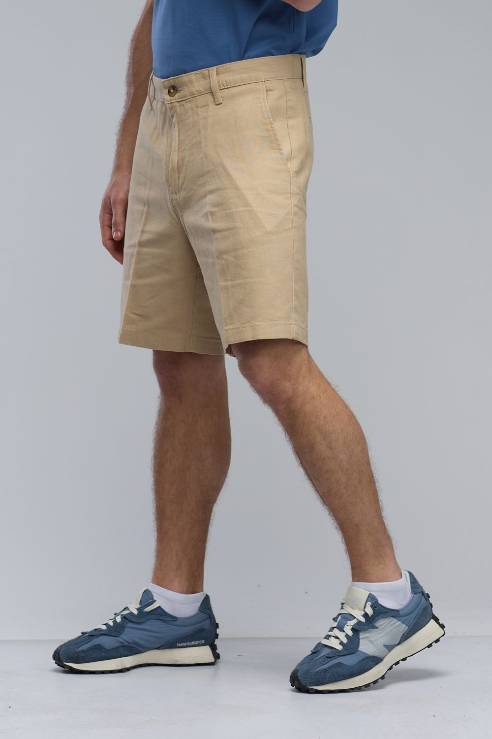 מכנסי ברמודה Nautica לגברים בגזרה קלאסית