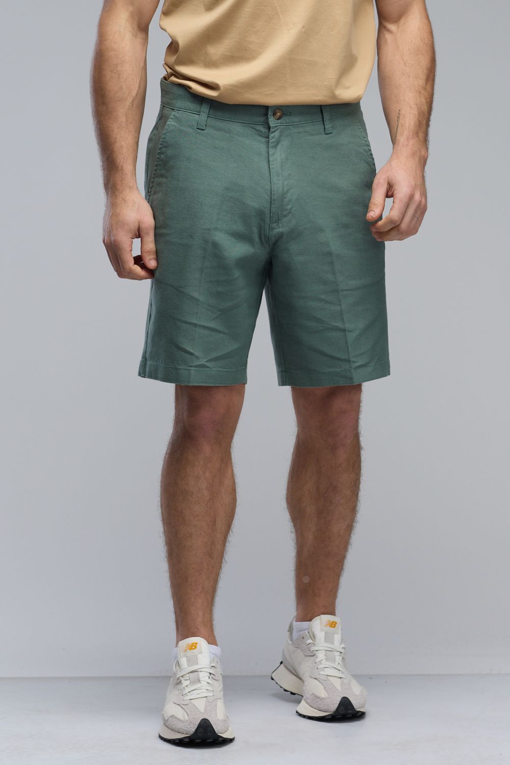 מכנסי ברמודה Nautica לגברים בגזרה קלאסית