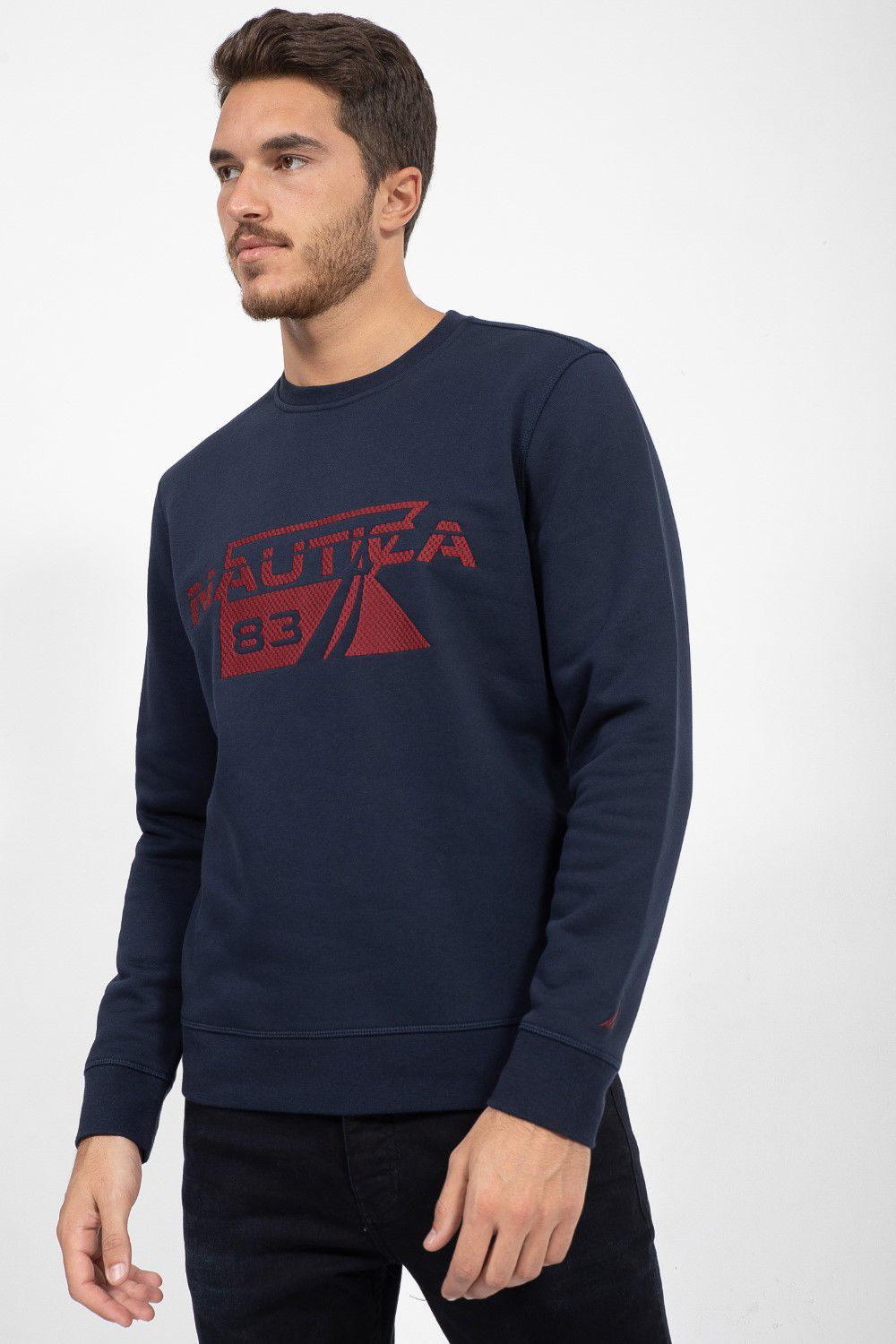 סווטשירט עם רקמת NAUTICA 83
