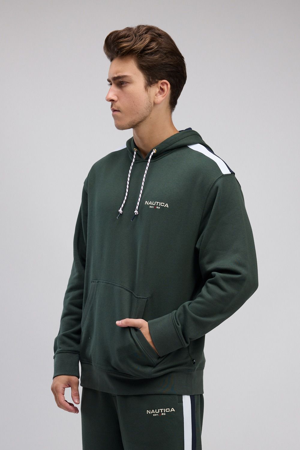סווטשירט עם קפוצ’ון Nautica לגברים