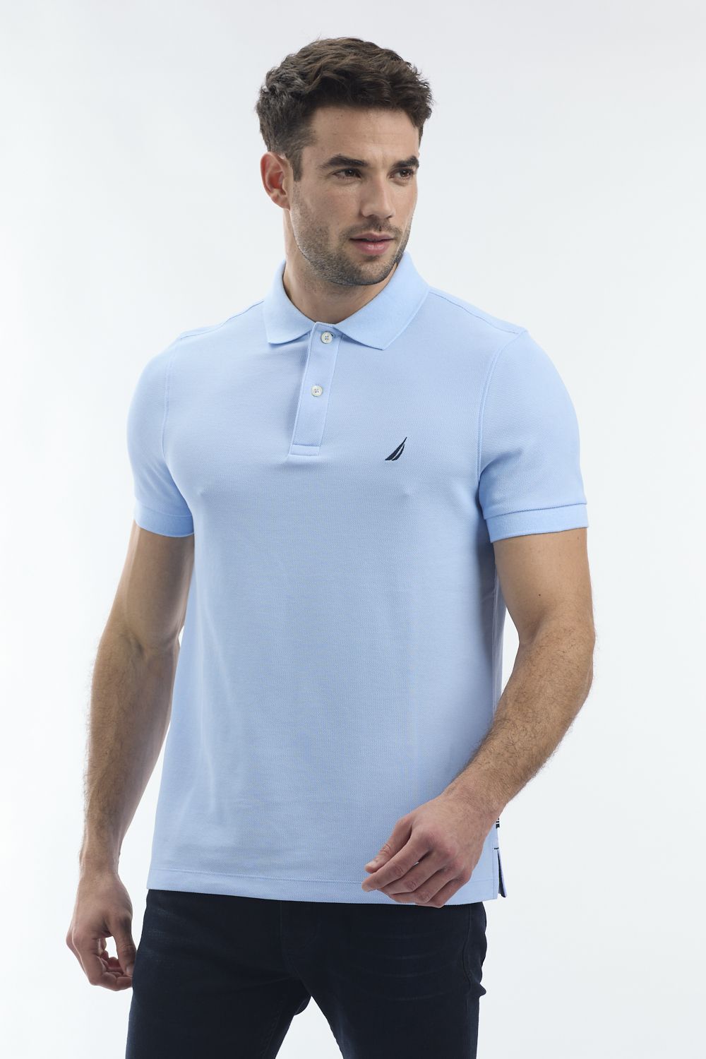 חולצת פולו SLIM FIT מבד מנדף