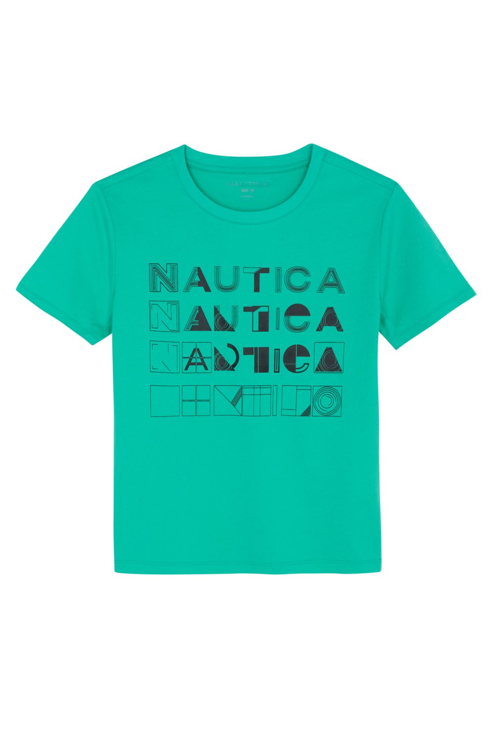 טי שירט Nautica עם הדפס לילדים