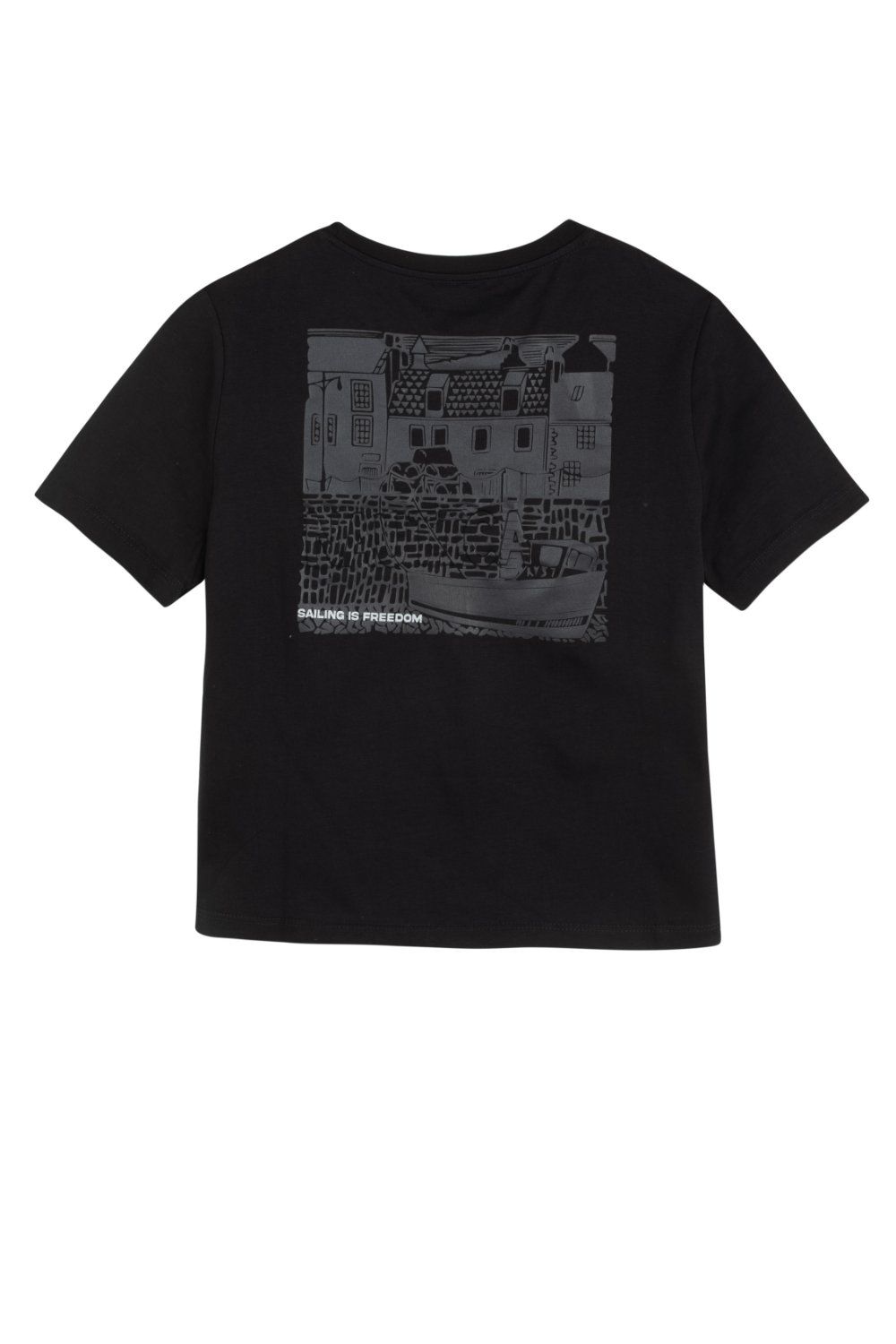 טי שירט Nautica לילדים עם הדפס