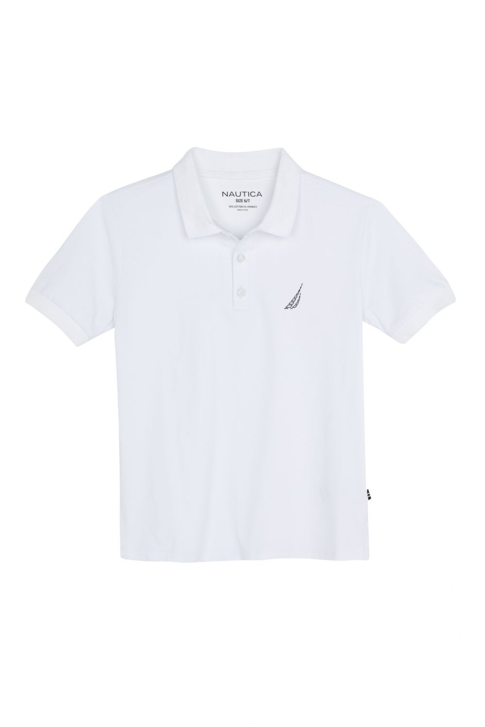 חולצת פולו קלאסית עם לוגו לילדים (2-12)