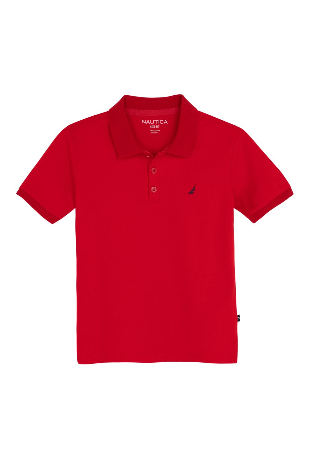 חולצת פולו קלאסית עם לוגו לילדים (2-12)