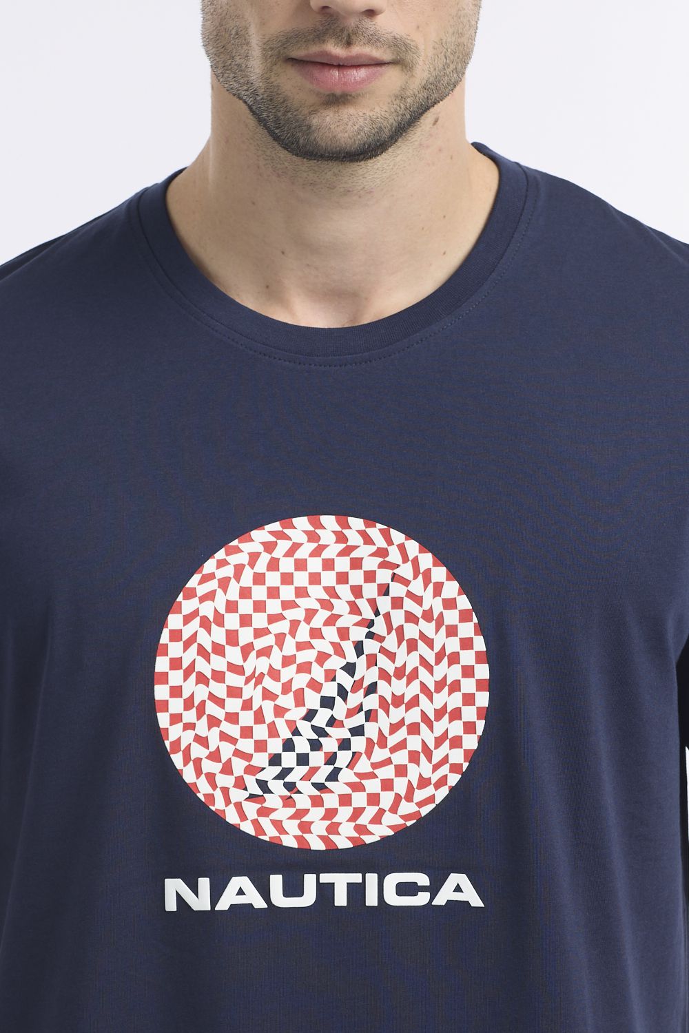 טי שירט עיצוב ”תעתוע עיניים” לגבר