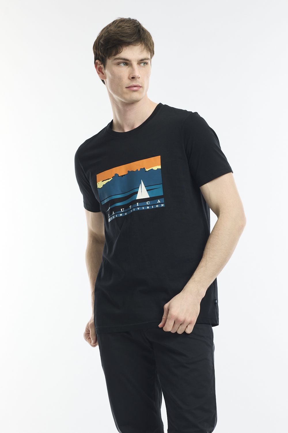 חולצה טי שירט בעיצוב ”מונט” לגבר