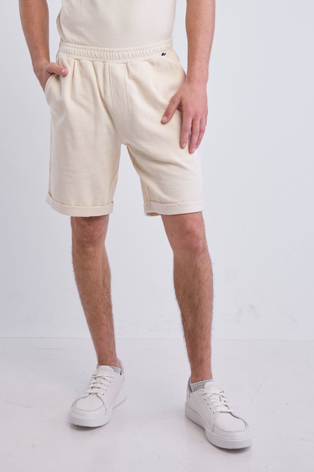 מכנסי ברמודה NAUTICA עם כיסי צד לגברים