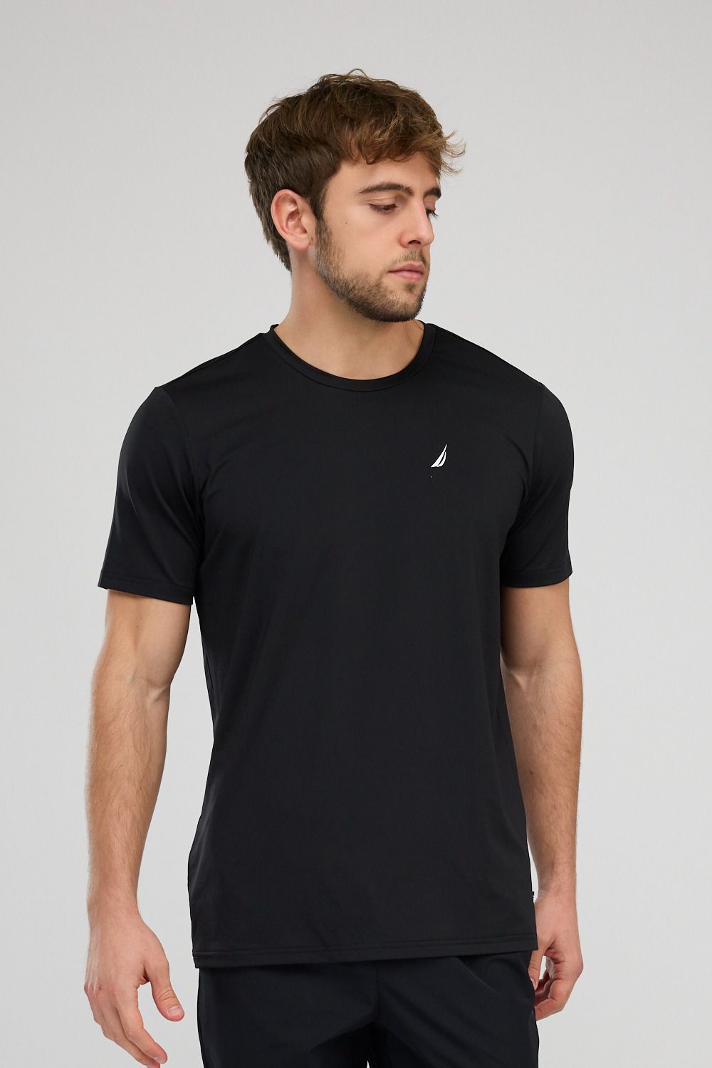 חולצת טי-שירט קצרה לגברים