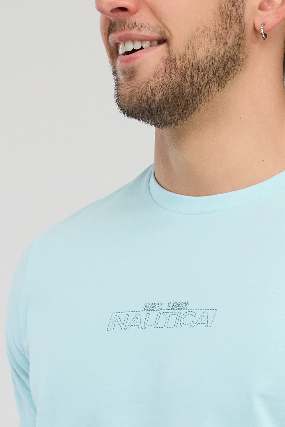 חולצת טי-שירט קצרה לגברים