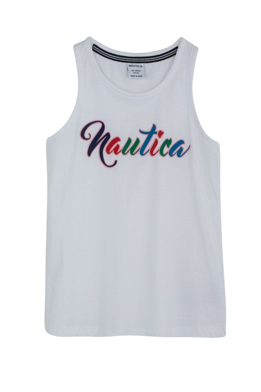 גופייה לילדים עם הדפס לוגו Nautica