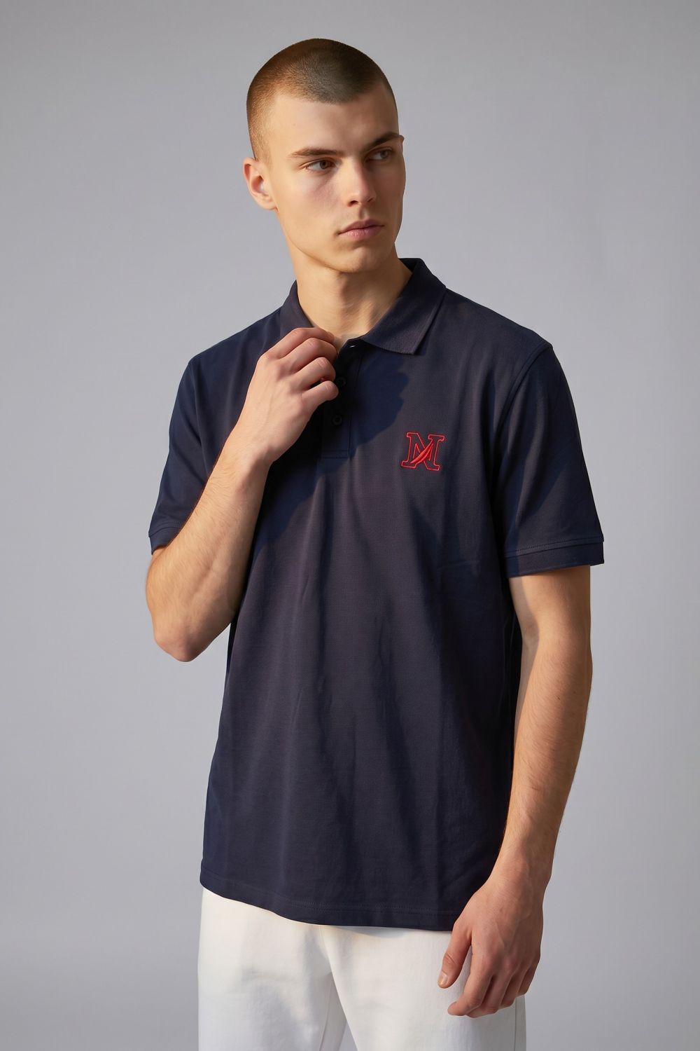 חולצת פולו קצרה לגברים