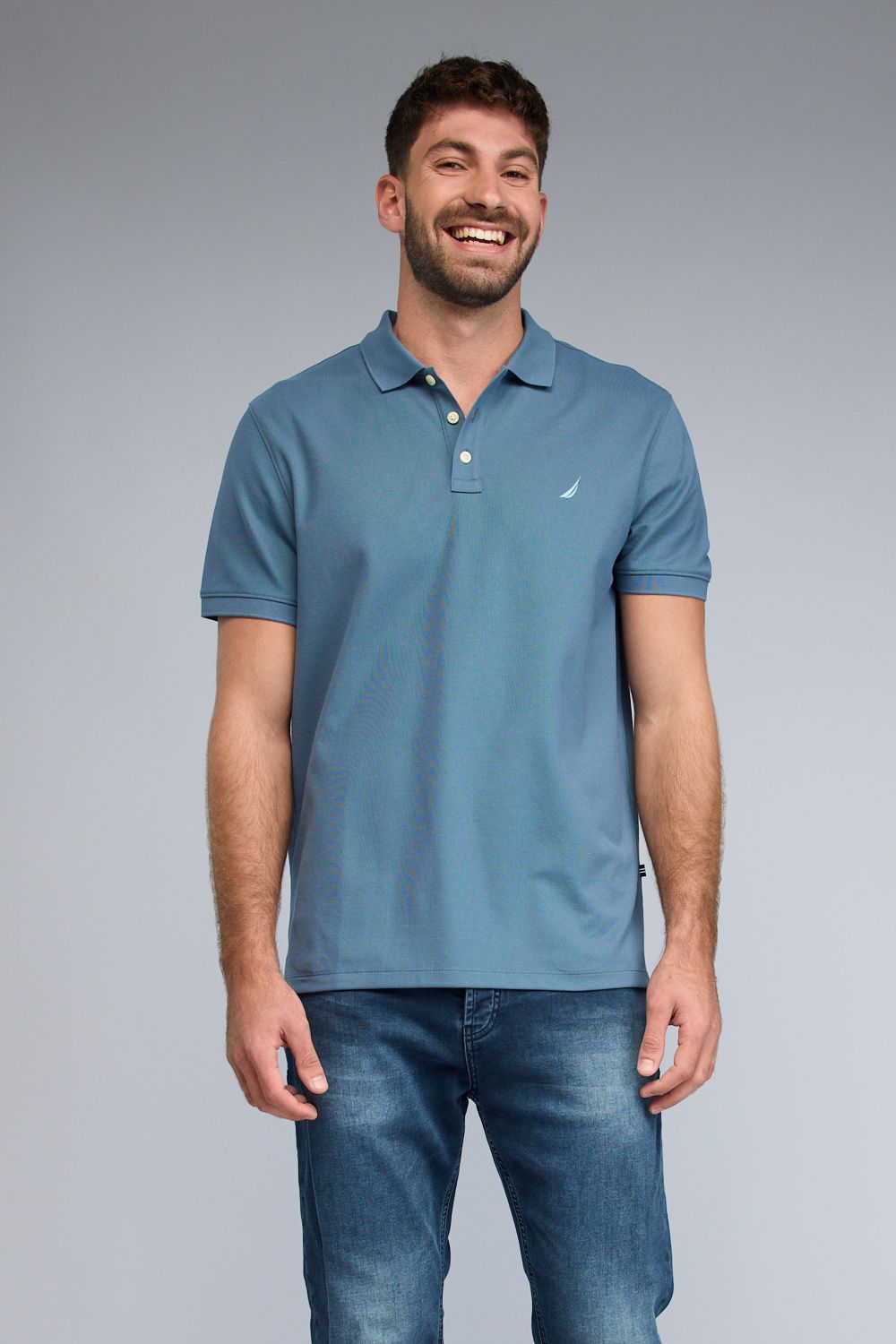 חולצת פולו Nautica קצרה לגברים