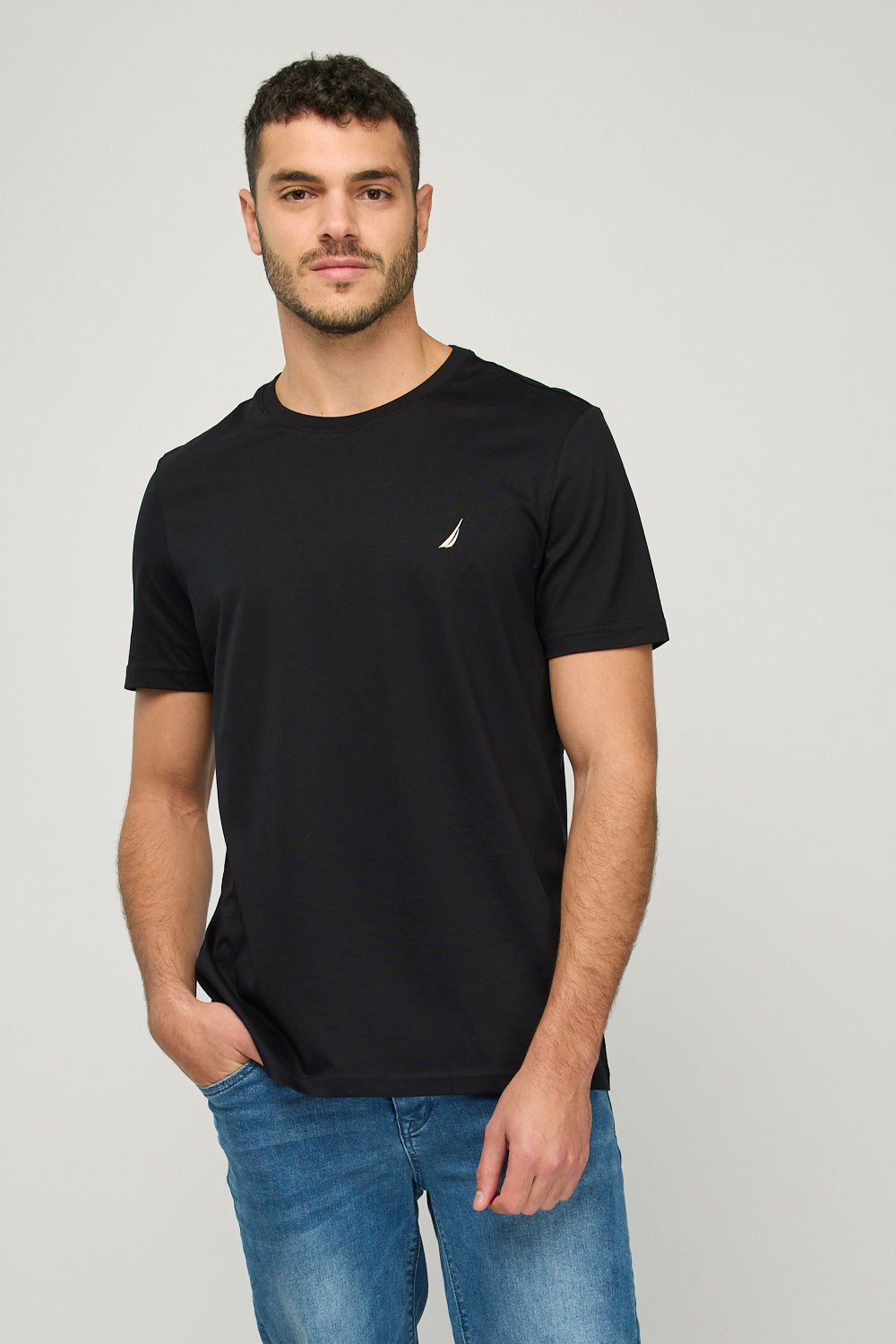 חולצת טי-שירט קצרה לגברים