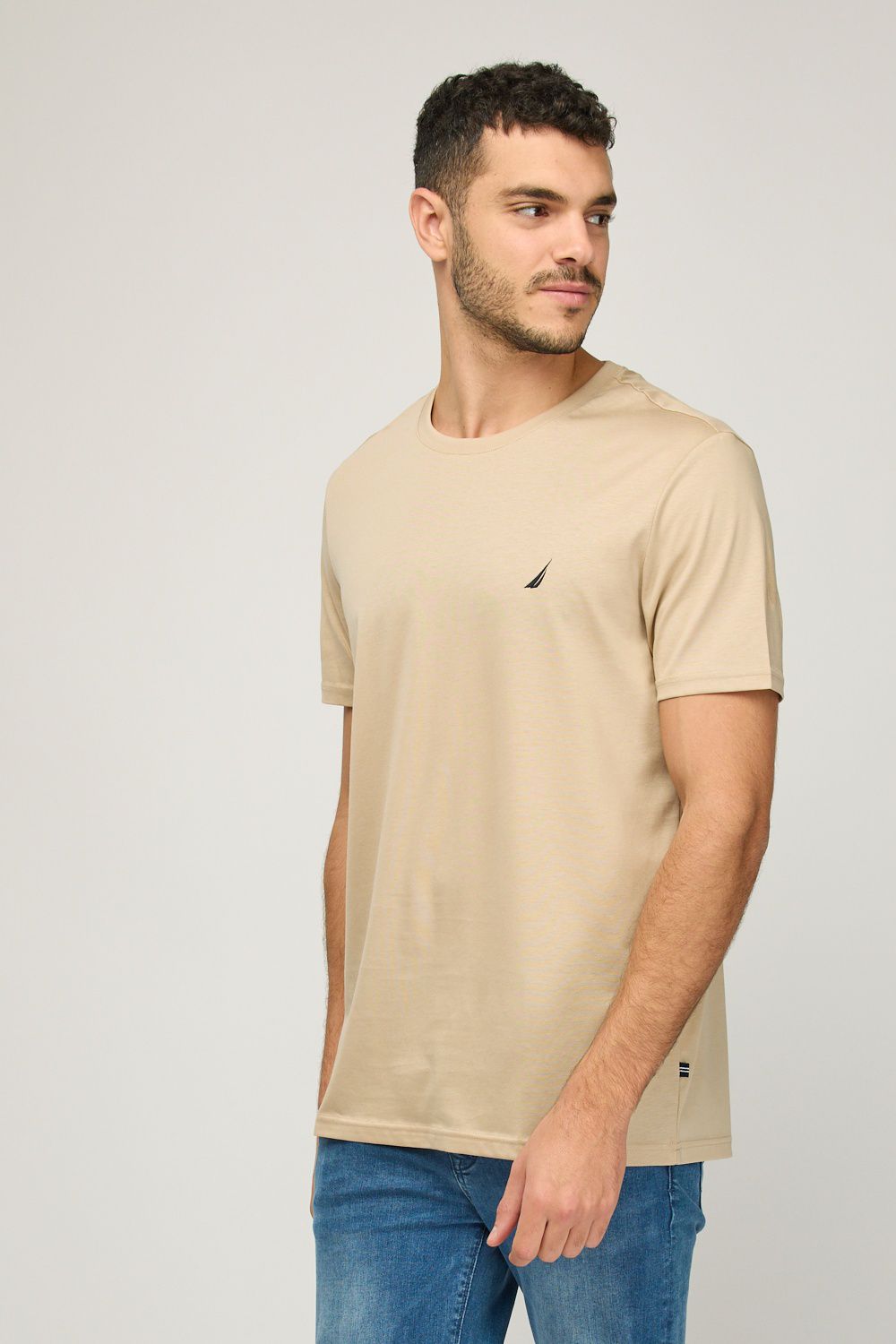 חולצת טי-שירט קצרה לגברים