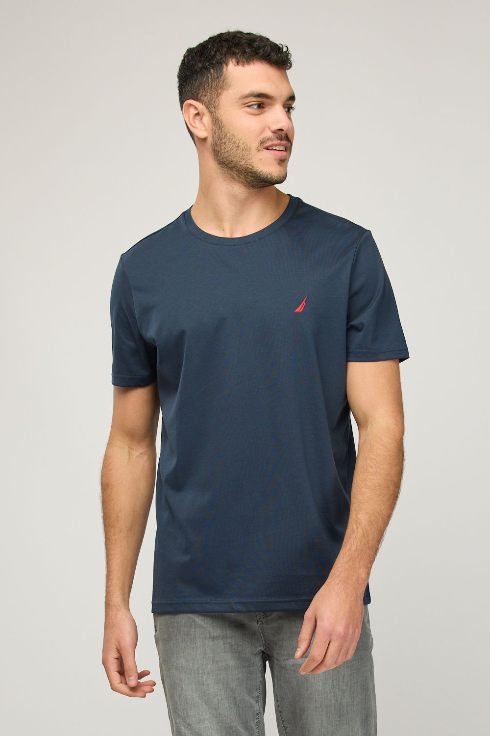 חולצת טי-שירט קצרה לגברים