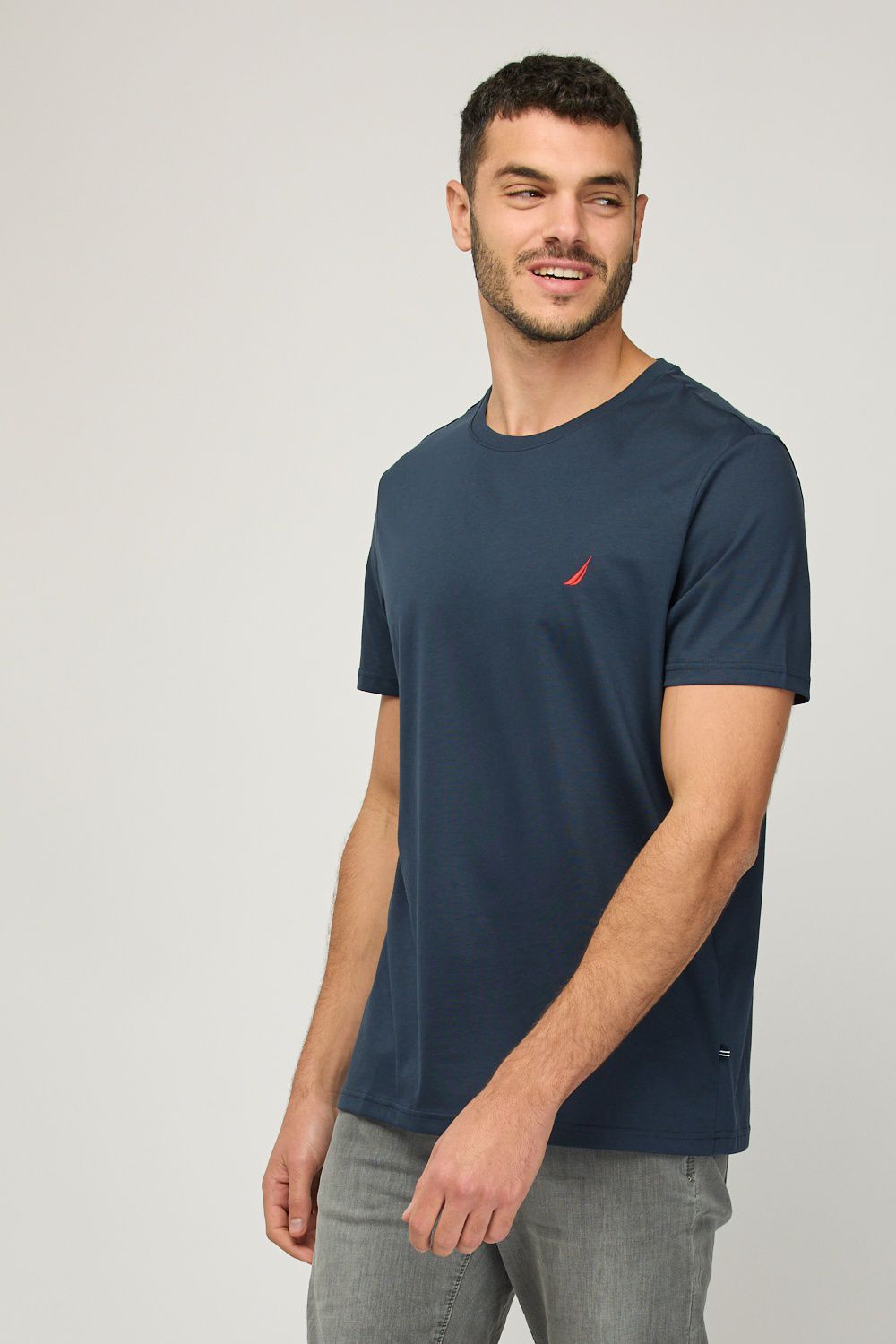 חולצת טי-שירט קצרה לגברים