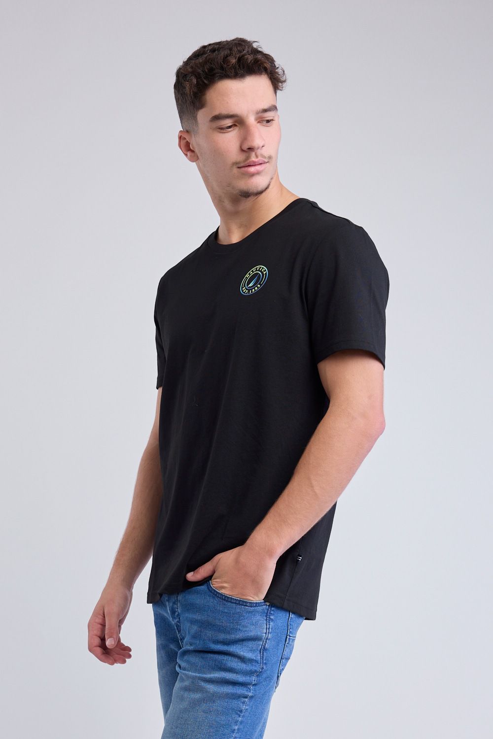טי שירט עם הדפס Nautica לגברים