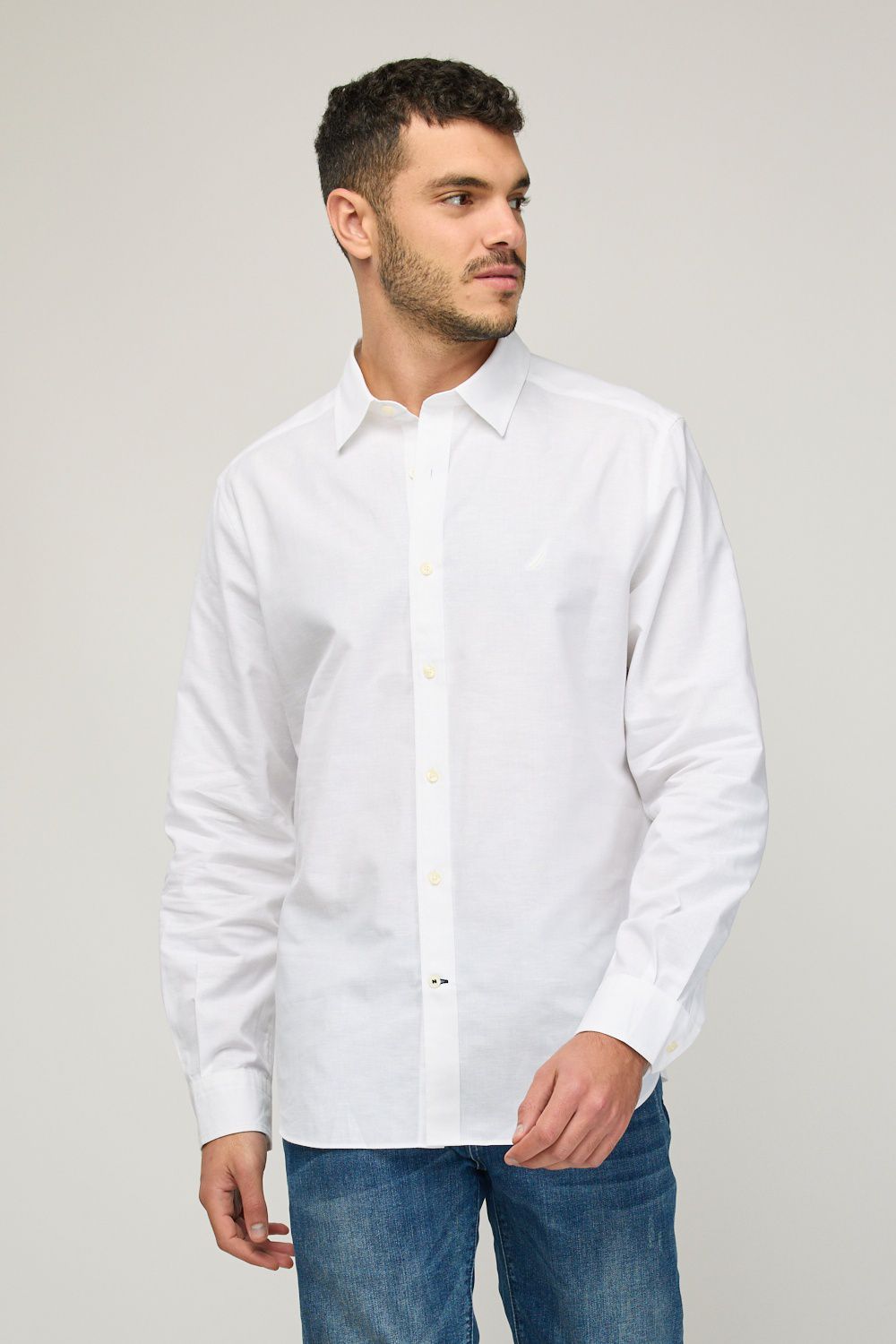 חולצת בד ארוכה לגברים