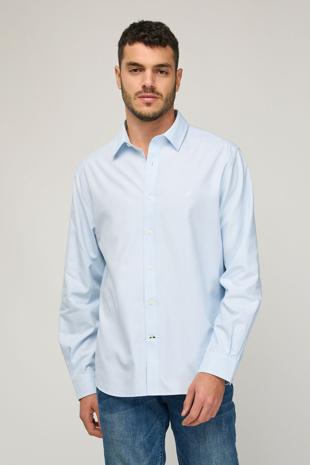 חולצת בד ארוכה לגברים